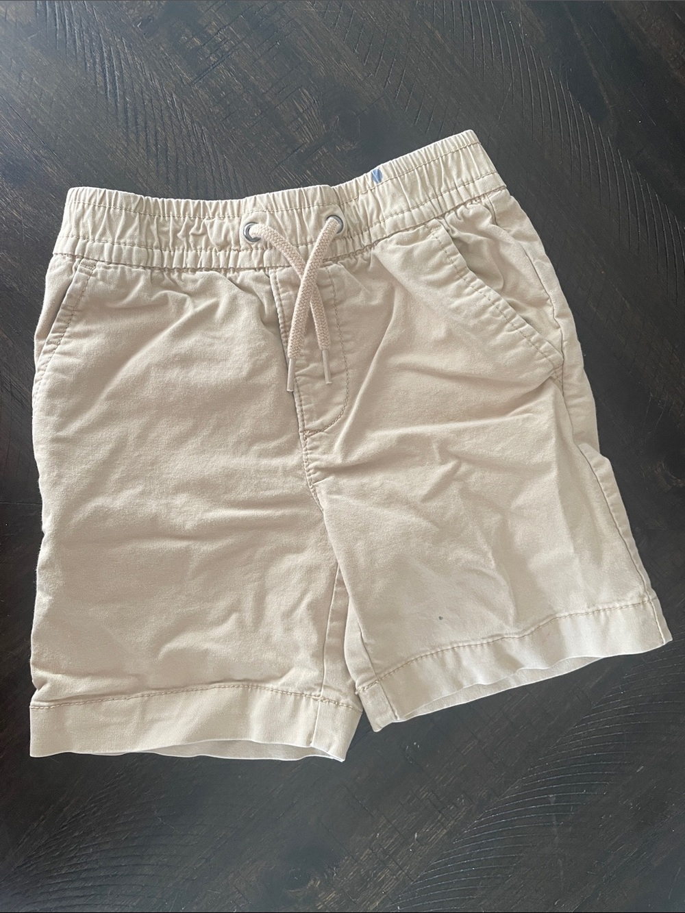GAP Toddler Boy’s Pull On Shorts - Light Beige